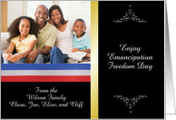 Customize Juneteenth Emancipation Freedom Day card