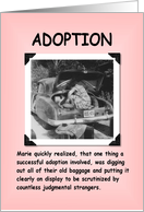 A Happy Adoption card