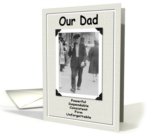 Our Dad the old Fart card (194185)