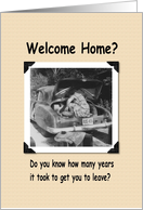 Welcome Home - Perhaps card
