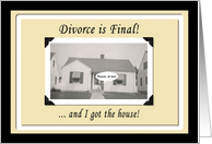 Divorce is Final ! card
