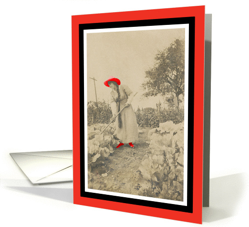 Red Hat Gardening card (391953)