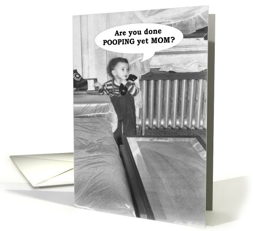 Potty Mouth - Blank card (410426)