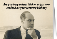 Recovery Birthday card