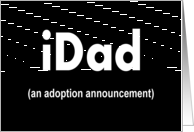 Adoption Announcement - Blank card