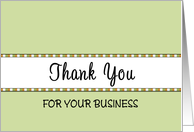 For Customers Thank You Greeting Card For Business Clients card