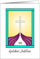 Invitation for a Golden Jubilee-50th Anniversary of Religious Life card