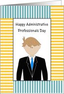 For Male Employee Administrative Professionals Day Card