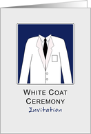 White Coat Ceremony Invitation-WCC-Clinical Health Sciences card