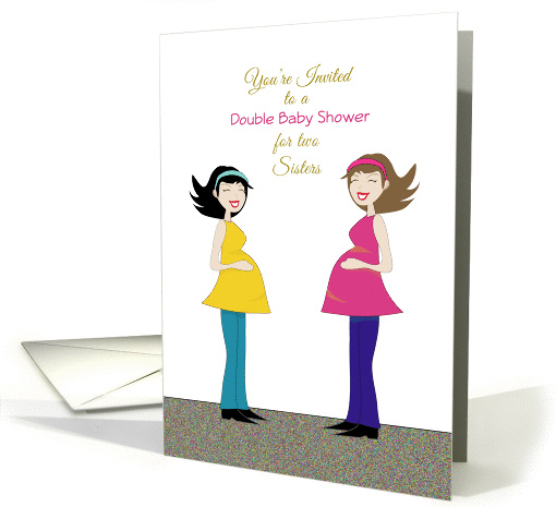 Double Baby Shower Invitation Greeting... (938483)