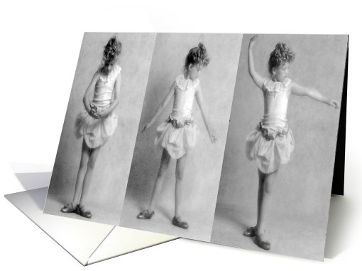 ballet positions card (508792)