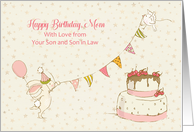 Birthday for Mom from Son and Son in Law card