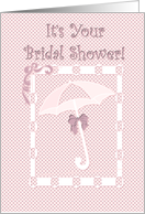 Bridal Shower Gift card