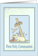 First Holy Communion card