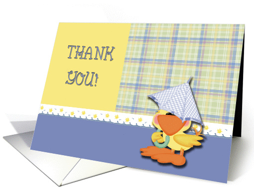 Thank You Baby Shower Ducks card (381818)