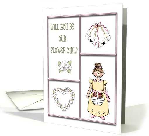 Will You Be Our Flower Girl? card (397863)