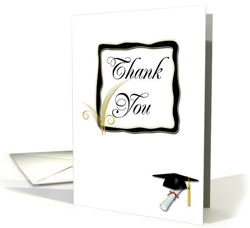 Thank You from Graduate card (425132)