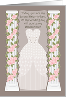 Future Sister-in-Law Bridesmaid Invite card