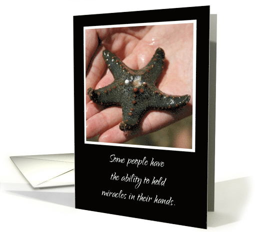 Starfish Nurses Day Wishes card (759012)