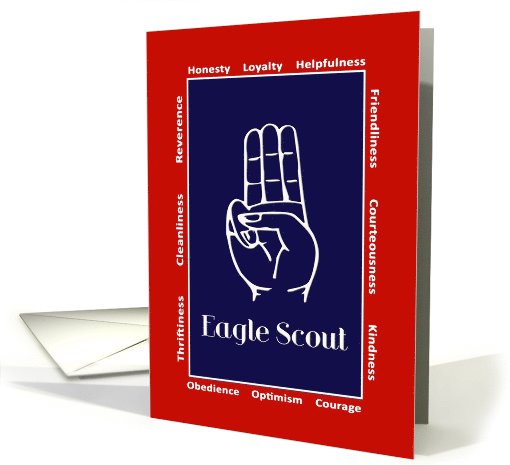 Invitation - Eagle Scout Reception card (478231)