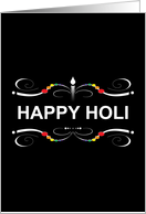 Happy Holi (blank inside) card