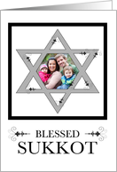 Blessed Sukkot Photo Card