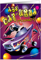 Car-Umba Party Invitation card