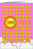 Baby Girl’s First One Hundred Days Milestone with Sunshine card