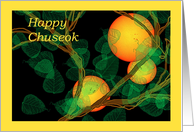 Happy Chuseok, Korean Harvest Festival card