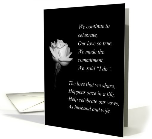 We are already married - celebration card (290482)