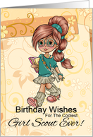 Girl Scout Birthday Card