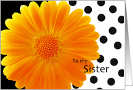 Sister-Will you be my Flower Girl?? card