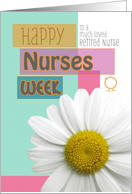 Nurses Week Retired Nurse Scrapbook Modern card