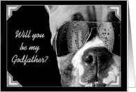 Will you be my godfather boxer card