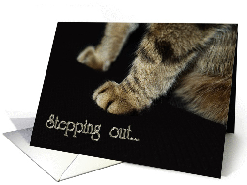 Stepping Out card (315902)