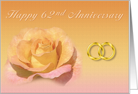62nd Wedding Anniversary Cards from Greeting Card Universe