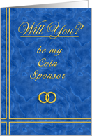 Please Be My Coin Sponsor card
