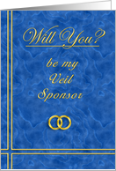 Please Be My Veil Sponsor card