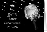 Will You Be Junior Groomsman? card
