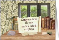 Congratulations on Medical School Acceptance card