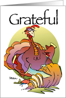 Grateful Happy Canadian Thanksgiving Eh card