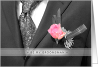 Be My Groomsman Card