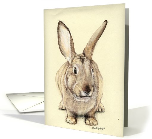 Happy Easter Bunny card (482879)