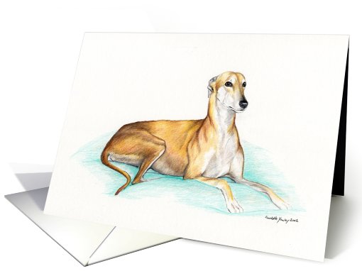 Adoption Greyhound card (490580)
