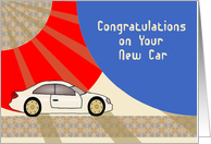 Congratulation On Your New Car card