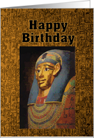 Pharaoh Happy Birthday Humor card