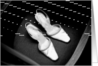 Will you be my mother in law? (B&W shoes) card