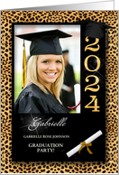 Class of 2024 Graduation Party Invitation Custom Photo card