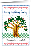 Holidays, Mothering Sunday, custom name card