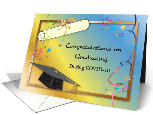 COVID-19 Congratulations, Graduation card (1610884)